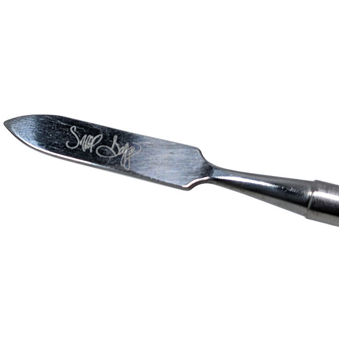 Dogg lbs - Resin Wood Handle Stainless Steel Dabber - Single - SWED Dogg lbs - Resin Wood Handle Stainless Steel Dabber - Single - SWED